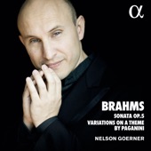 Brahms: Sonata No.3, Op. 5 & Variations on a Theme by Paganini artwork