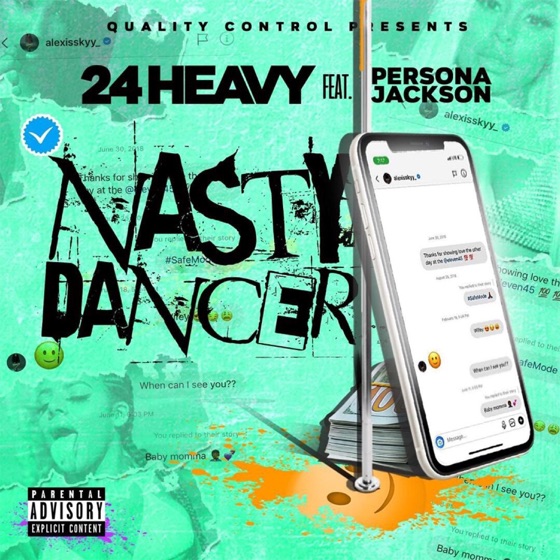 Cover artwork for Nasty Dancer (feat. Persona Jackson)