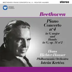 Beethoven: Piano Concerto No. 4, Op. 58 & Rondo, Op. 51 No. 2 by Istvan Kertesz, Philharmonia Orchestra & Hans Richter-Haaser album reviews, ratings, credits