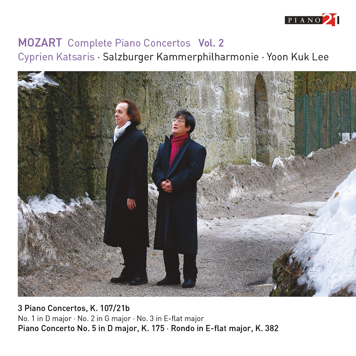 ‎Mozart: Complete Piano Concertos, Vol. 2 (Live) By Cyprien Katsaris ...