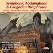 Symphonic Acclamations & Gregorian Paraphrases artwork