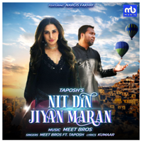 Meet Bros - Nit Din Jiyan Maran (feat. Taposh) - Single artwork