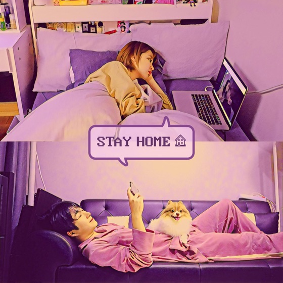 Cover artwork for Stay Home
