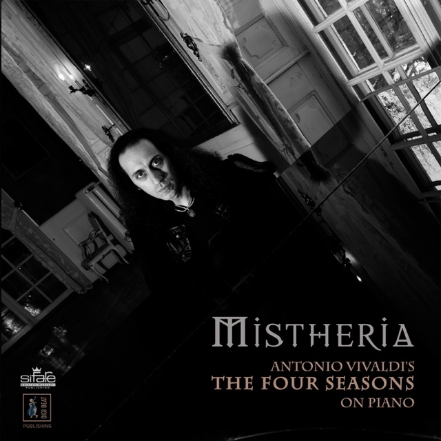 Vivaldi's The Four Seasons on Piano Album Cover