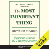 Howard Marks - The Most Important Thing: Uncommon Sense for The Thoughtful Investor (Unabridged) artwork