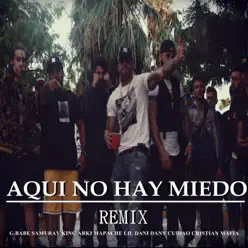 Aquí No Hay Miedo (feat. Samuray King, Akri, Mapache, Lil Dani, Dany Cuidao & Cristian Mafia) [Remix] - Single - G.Babe