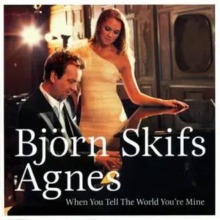 descargar álbum Björn Skifs & Agnes - When You Tell The World Youre Mine