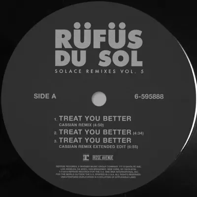Solace (Remixes, Vol. 5) - Single - Rüfüs Du Sol
