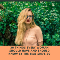 Pamela Redmond Satran & The Editors Of Glamour - 30 Things Every Woman Should Have and Should Know by the Time She’s 30 (Unabridged) artwork
