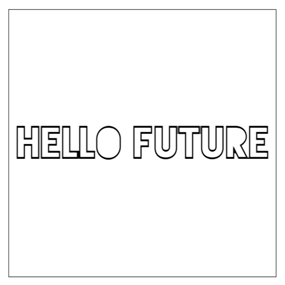 Cover artwork for Hello Future