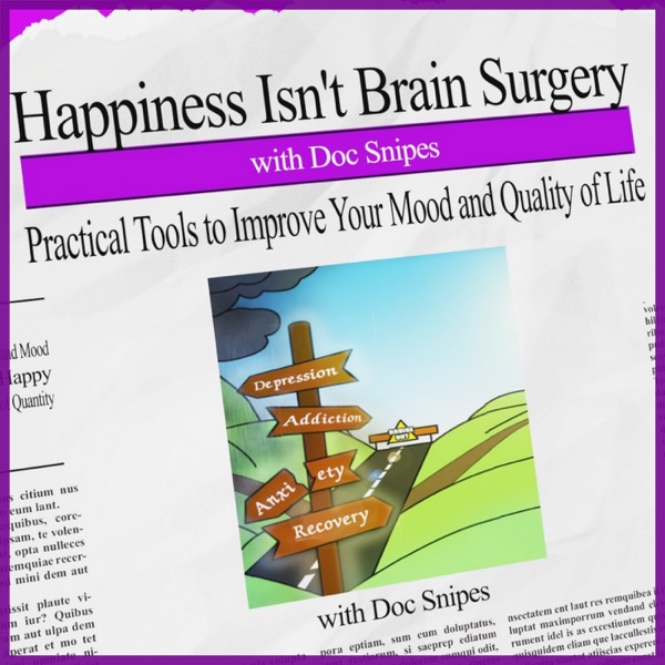 Happiness Isn't Brain Surgery- Depression | Mindfulness | Mental Health | Recovery | Doc Snipes | Addiction