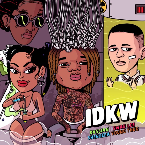 Cover artwork for IDKW (feat. Young Thug)