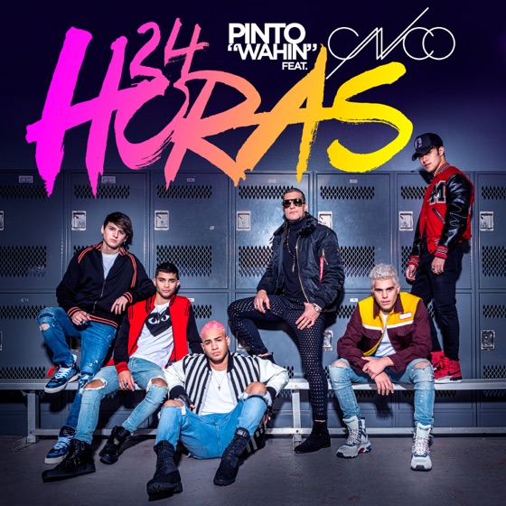 Cover artwork for 24 Horas (feat. CNCO)