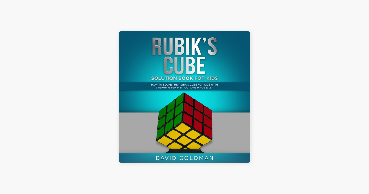 ‎rubiks Cube Solution Book For Kids How To Solve The Rubiks Cube For