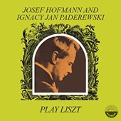 Josef Hofmann And Ignacy Jan Paderewski Play Lizst - EP artwork