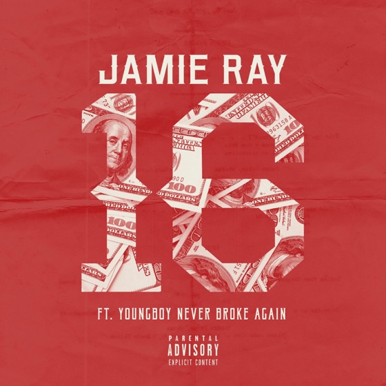 Cover artwork for 16 (feat. YoungBoy Never Broke Again)