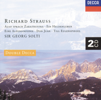 Vienna Philharmonic, Bavarian Radio Symphony Orchestra, Chicago Symphony Orchestra & Sir Georg Solti - Strauss, R.: Ein Heldenleben; Also Sprach Zarathustra; Don Juan, etc. (2 CDs) artwork