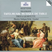 Telemann: Tafelmusik (Banquet Music in 3 and 4 Parts) artwork