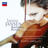 Beethoven & Britten Violin Concertos artwork