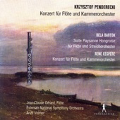 Penderecki, Eespere & Bartók: Flute Concertos artwork