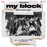 Sidhu Moose Wala - My Block - Single artwork