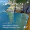 Matthew Taylor: Symphony Nos. 4 & 5 album lyrics, reviews, download