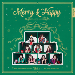 Merry &amp; Happy - TWICE Cover Art