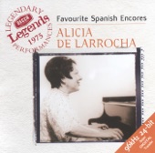 Alicia de Larrocha - Favorite Spanish Encores