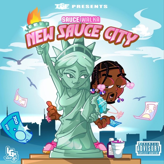 Cover artwork for New Sauce City