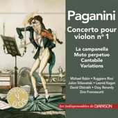 Paganini: Concerto pour violon No. 1, La campanella, Moto perpetuo, Cantabile & Variations artwork