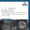 Bach, J.S. : Keyboard Works; The Well-Tempered Clavier; 2- & 3- Pt. Inventions; The Art Of Fugue; Chromatic Fantasy & Fugue (Collectors Edition)