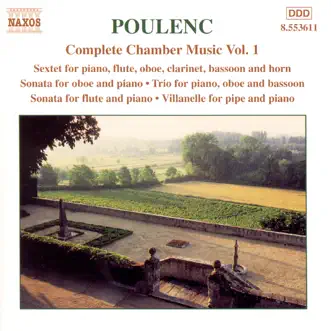 Sextet for Piano, Flute, Oboe, Clarinet, Basson and Horn: II. Divertissement: Andantino by Alexandre Tharaud, Olivier Doise & Philippe Bernold song reviws