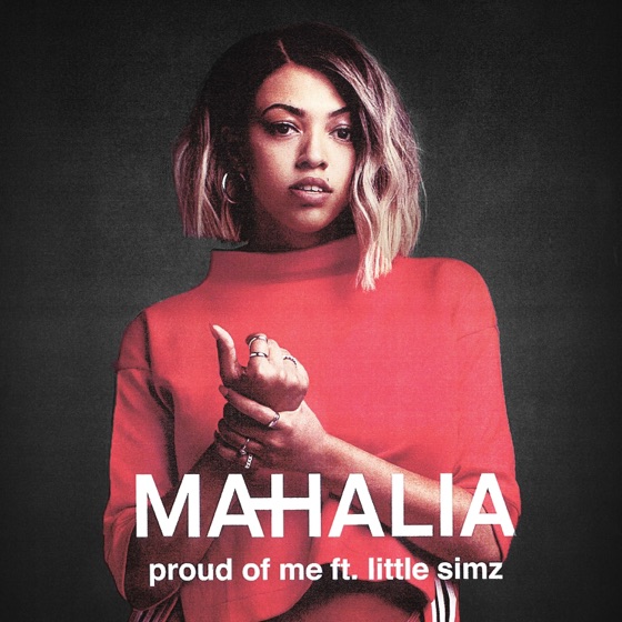 Cover artwork for Proud of Me (feat. Little Simz)