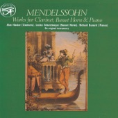 Mendelssohn: Works for Clarinet, Basset Horn & Piano artwork