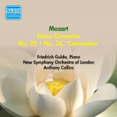 Mozart: Piano Concertos Nos. 25 and 26, "Coronation" (Gulda, New Symphony Orchestra of London, Collins) artwork