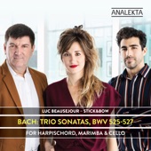 Bach: Trio Sonatas, BWV 525-527 for Harpsichord, Marimba & Cello artwork
