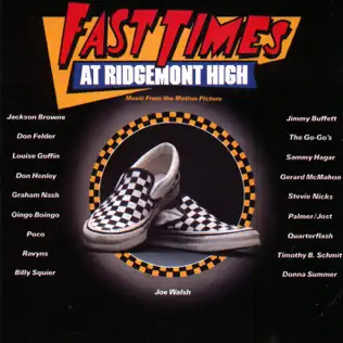 télécharger l'album Various - Fast Times At Ridgemont High Music From The Motion Picture