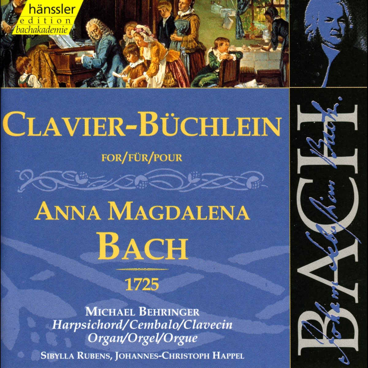 ‎Bach, J.S.: Clavier-Buchlein for Anna Magdalena Bach, 1725 by Michael