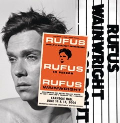 RUFUS DOES JUDY AT CARNEGIE HALL cover art