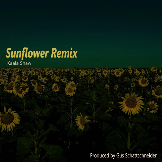 Kaala Shaw Sunflower (Remix) - Single Album Cover
