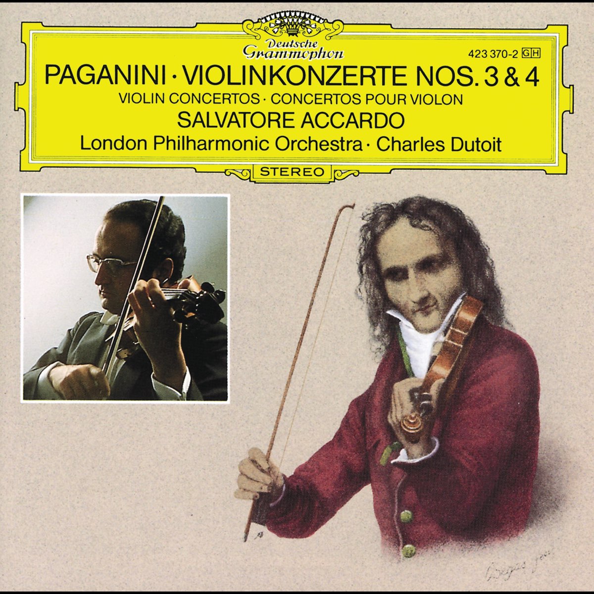 Paganini Violin Concertos Nos 3 4 De Charles Dutoit London