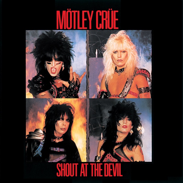 Mötley Crüe Shout at the Devil Album Cover