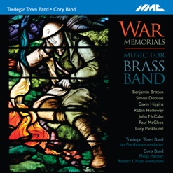 WAR MEMORIALS - MUSIC FOR BRASS BAND cover art