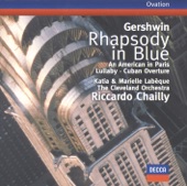 Gershwin: Rhapsody in Blue; An American in Paris; Cuban Overture; Lullaby artwork