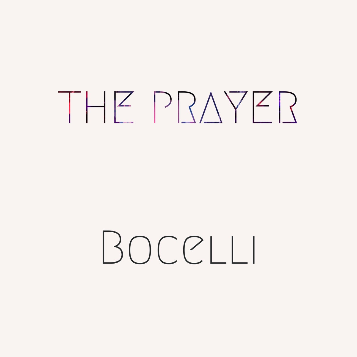 ‎The Prayer - Single by Andrea Bocelli on Apple Music