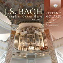 JS BACH/COMPLETE ORGAN MUSIC - VOL 1 cover art