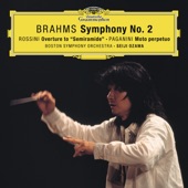 Brahms: Symphony No. 2 In D Major, Op. 73 / Rossini: Overture From "Semiramide" / Paganini: Moto perpetuo, Op.11 artwork