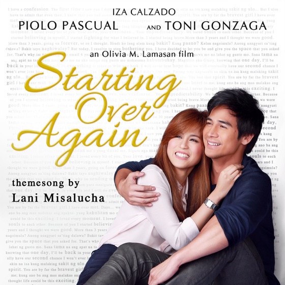 Cover artwork for Starting over Again