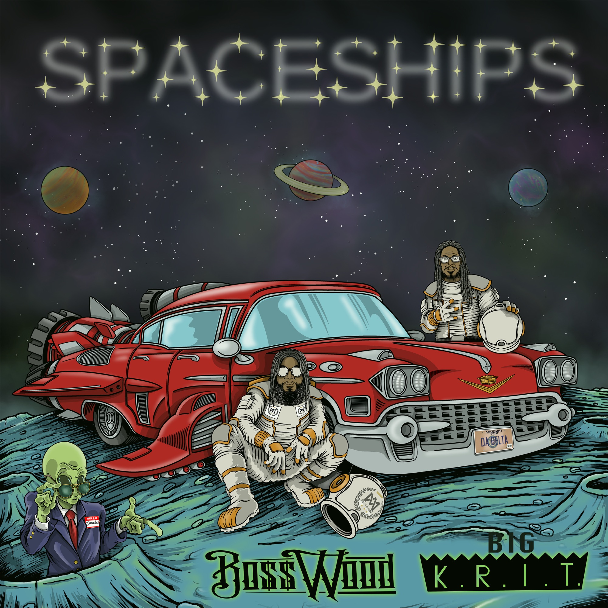 Boss Wood & Big K.R.I.T. - Spaceships - Single