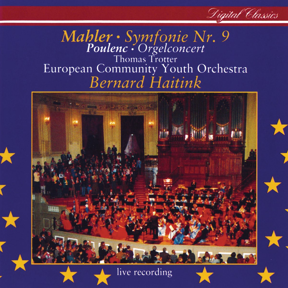 ‎Mahler: Symphony No. 9 - Poulenc: Organ Concerto De Thomas Trotter ...